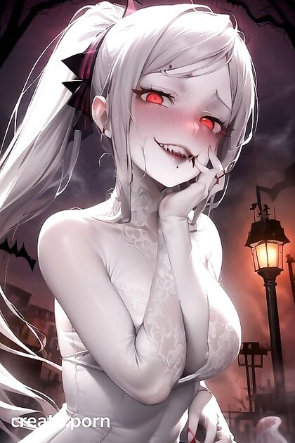 Mischievous Blushing Ghost Girl 18+ Gets Naked in hentai AI Picture