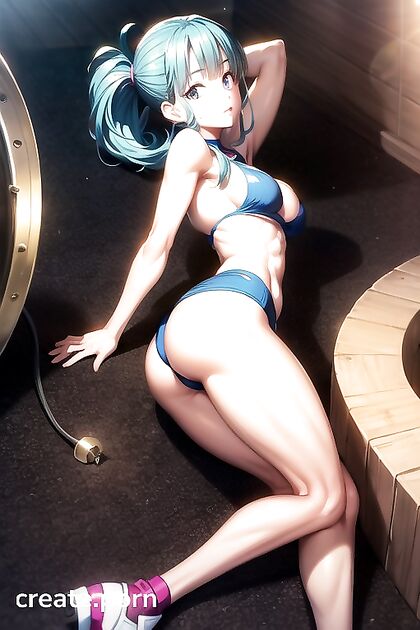 Fit Asses Laid Out for Steamy hentai Picture