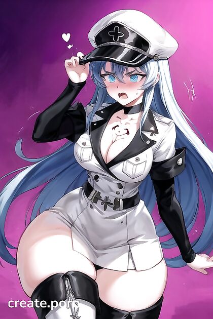 Thick-Lined Stockings Enhance Her Extremely Large Ass in HOT Hentai Picture