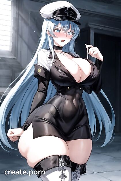 Esdeath from Akame ga Shows Off Her Massive Booty in Fit Hentai Picture