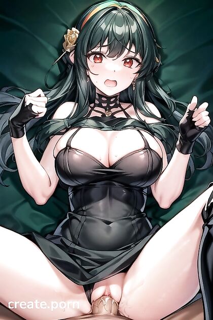 Thick Lines Missionary Style with Legs Spread in Seductive Hentai Images