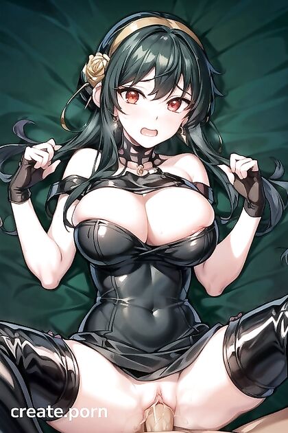 Yor Forger from Spy x Family Takes On Thick Lines in Missionary Hentai Picture