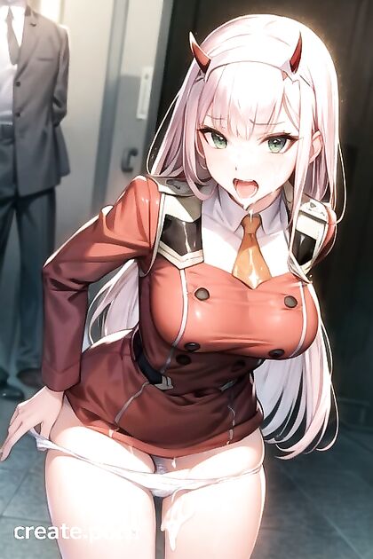 Pulling Down Panties for  Solo Orgasm in hentai AI Porn