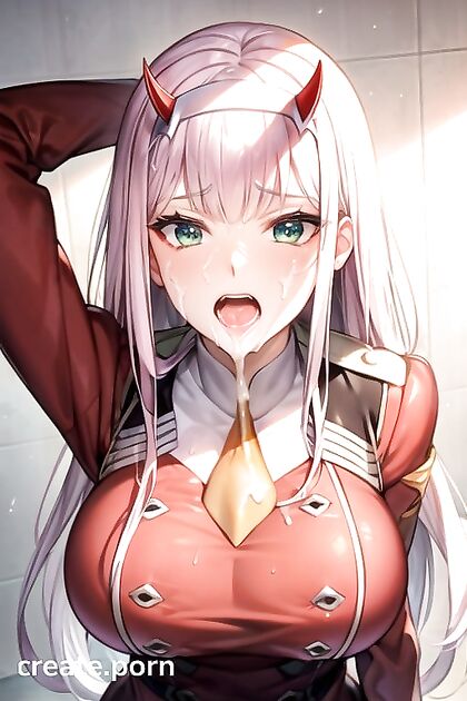 Large-Busted Beauty Reaches Ecstatic Climax in Horny Hentai Image