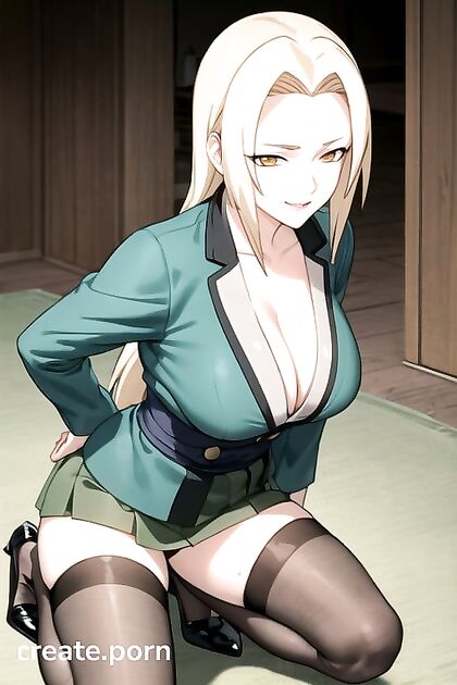 Nylon Stockings and Skirts Heat Up  Hentai Ai Hentai Images