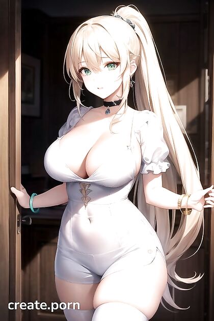 Leafa from Sword Art Online Shows Off Her Big Boobs and Busty Ass inSTEAMy Hentai Picture