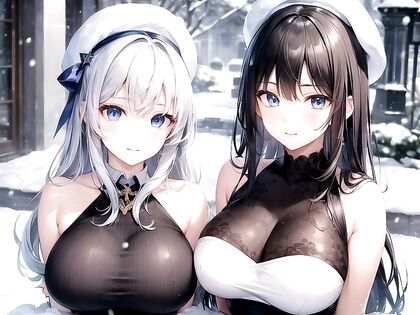 Brunette Snow in Beret Takes You on a Steamy Hentai Adventure