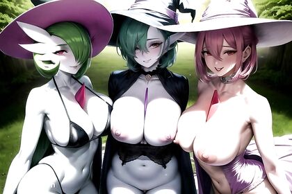 Witch Seduces Her Harem in Unbuttoned Hentai Ecstasy