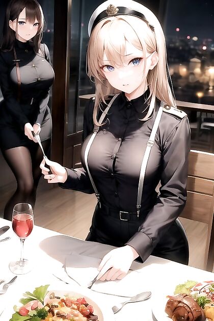 Harem Night Fantasy – Seductive Suspenders in Steaming Hentai Picture