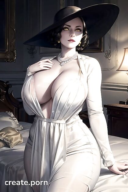 Mature Woman with Massive Breasts Takes Control in Bed for Erotic Hentai Pleasure