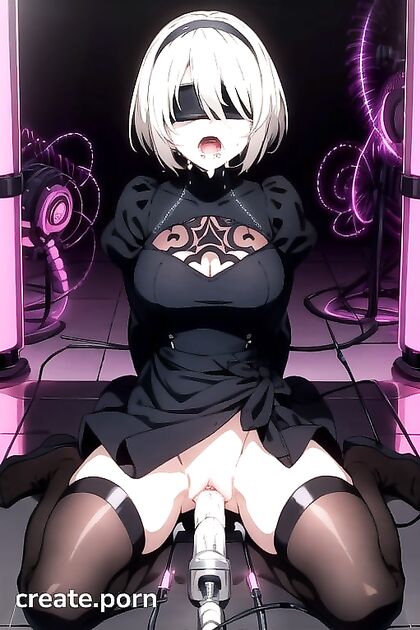 Full-Body Pleasure on a Sex Machine in Midnight hentai Fantasy
