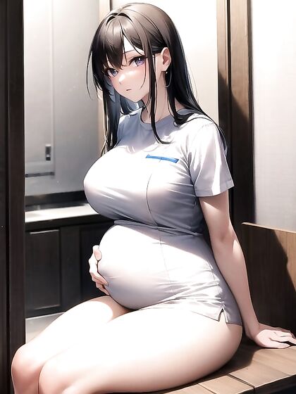 Sitting Down Full-Body Pleasure in Seductive Hentai Images
