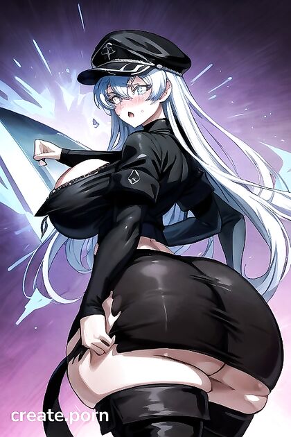 Esdeath from Akame ga Shows Off Her Massive Expanding Breasts and Huge Ass