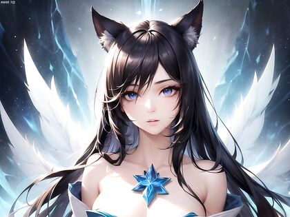 Ahri from League of Legends Seduces in Steamy Hentai Picture