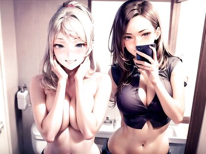 Soft Pastel Dreams – Elbow Bra Seduction in Hentai AIPorn