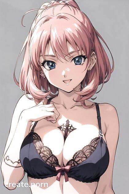 Happy Hentai Lingerie Fun with Steamy Open-Clothes Picture