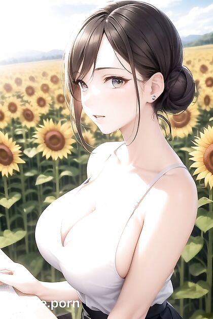 Sunny Enjoying Ecstatic Pleasures in a Vibrant Sunflower Field Hentai