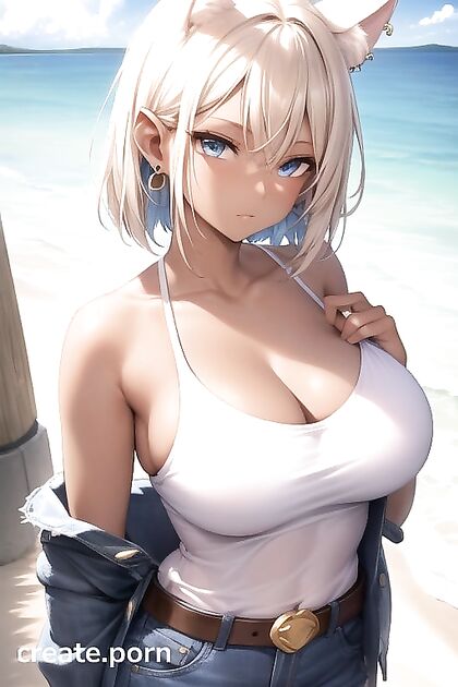 Viking With Dark Skin and Purple Hair Rides the Horny Wave in Hentai Bliss