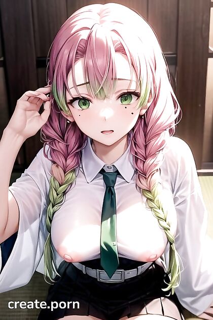Slime Girl 18+ Gets Pleasured in Top-Down hentai Picture