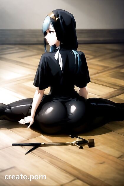 Miwa Kasumi from Jujutsu Kaisen Shows Off Her Extreme Rear in Sizzling Hentai Picture