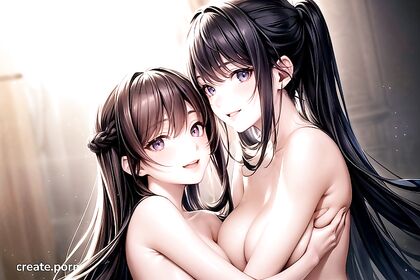 Topless Girl 18+s Hug ly in Ultra-Detailed Hentai Images