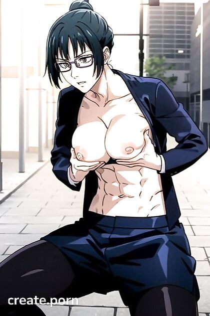 Muscular Guy in Transparent White Sports Shorts Gets Unbuttoned for Hot Hentai Picture