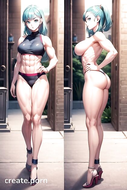 Full Bodied Curves and Rounded Ass in Seductive Sideboob Hentai Picture