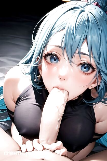 Big-Assed Beauty with Huge Tits GivesMind-Blowing blowjob in Hentai Porn