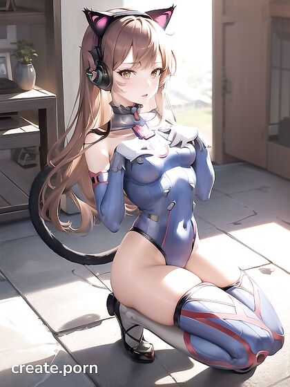 D'Va from Overwatch Gets Wild in Erotic Hentai Picture