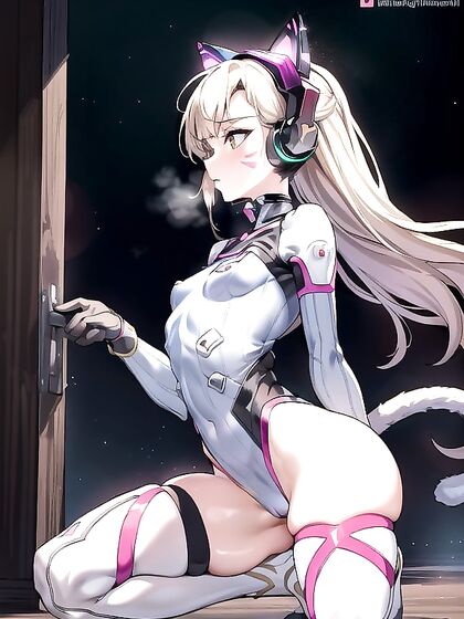 Small-Ass Beauty with Perfect Cleavage Stares Seductively at You in Hentai Picture