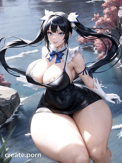 Massive Breasts Stare Down at You in This Seductive Hentai Image