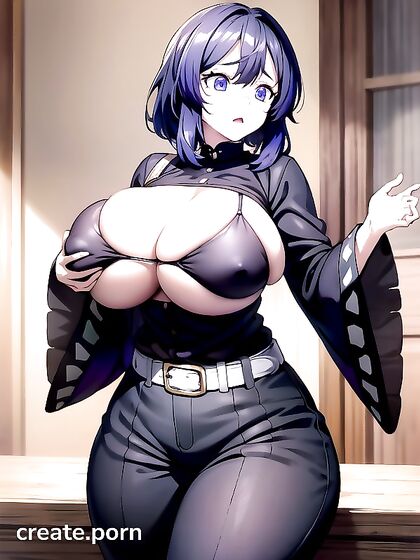 Bikini Babe's Breasts Expand in Mind-Blowing Detailed Hentai Images