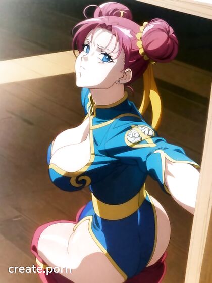 90s Style Busty Doggystyle POV in Seductive Hentai Picture