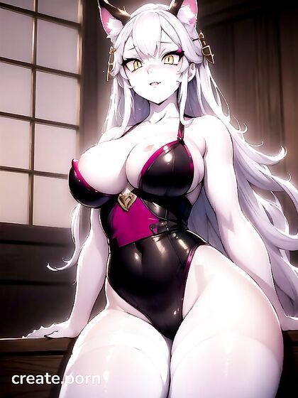 Rounded Ass Braids in steamy Hentai NSFW Picture