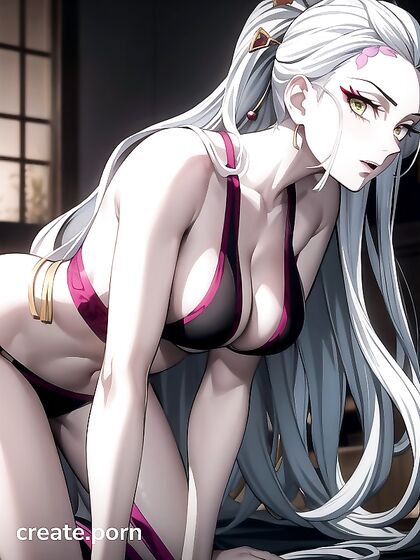 Daki's Demon Form Takes Night by Storm in Small-Ass Hentai Pleasure