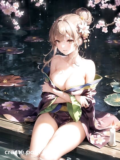Cute Characters Enjoy Intimate Moments in Darkened Images of Hentai Bliss