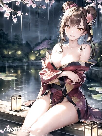 Dimly Lit Hentai with Thick Hair and Stunning Details