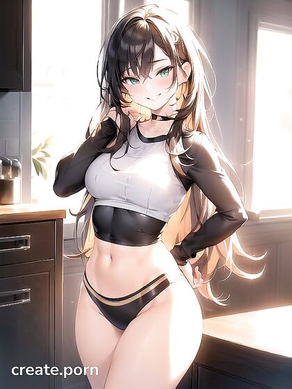 Freckled Beauty with Pale Skin Choked in Erotic Hentai Picture