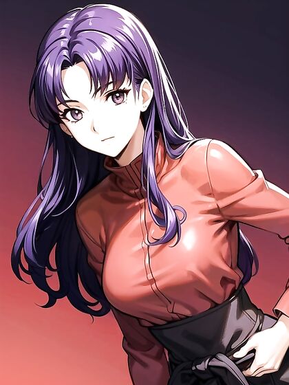 Misato from Evangelion Gets Intimate in Sizzling Waisted Hentai Picture