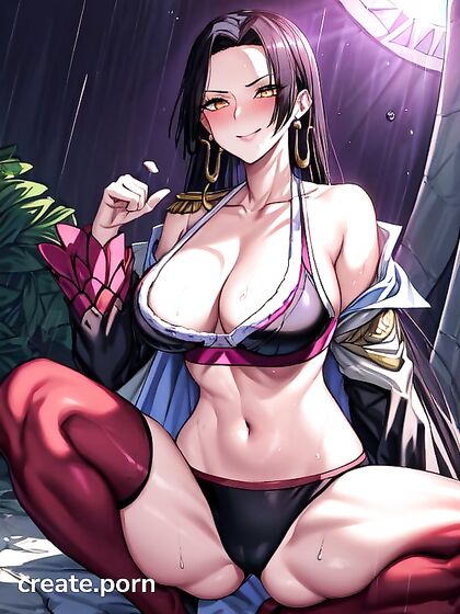 Mischievously Smiling in Uniform Stares at You for Naughty Hentai Fun
