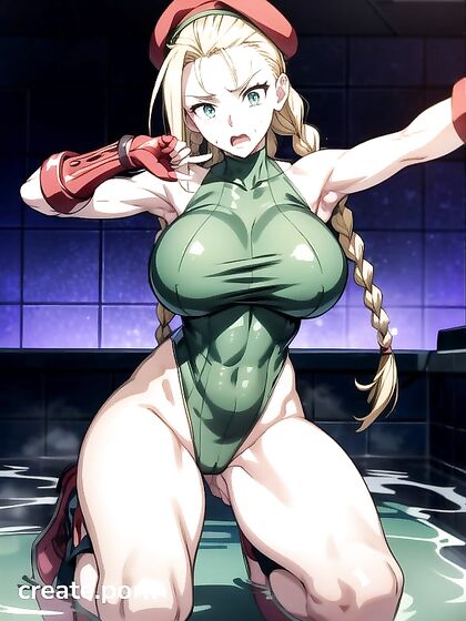 Cammy White's Busty Transformation in Fit and Fiery Hentai Picture