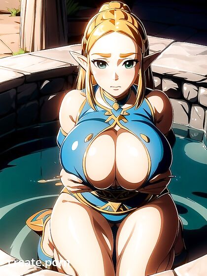 Zelda from The Legend of Zelda Submits to Fit Hentai Pleasure