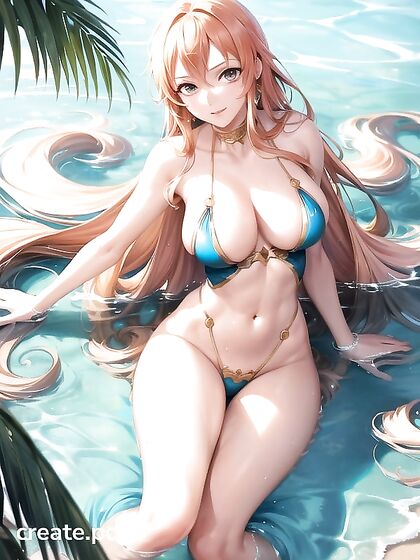 Nami from One Piece Gets Tickled in the Belly Button by a Handsome Guy