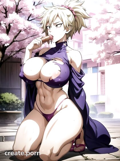 Screencap – Hot Blowjob Picture in Tight-Fitting Clothes Hentai AIPorn