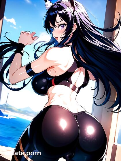 Delta from Eminence in Shadow Gets Fucked From Behind in Steamy POV Hentai Picture