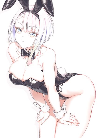 Horny AF Lucy Gets Fucked by Cyberspace Rabbits (NSFW XXX Pic)