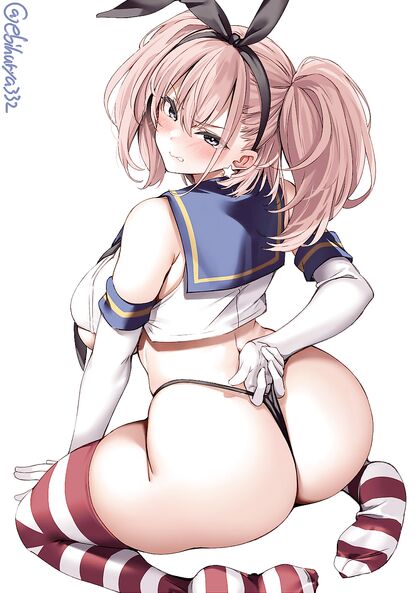 Holy Fuck! Skimpily-Dressed Atlanta Babe Goes Hentaicrazy as Sexy AF Shinamakeze Cosplayer!