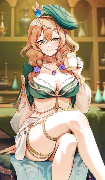 Holy shitting bricks! This hentaified old-school outfit is so fucking hot!