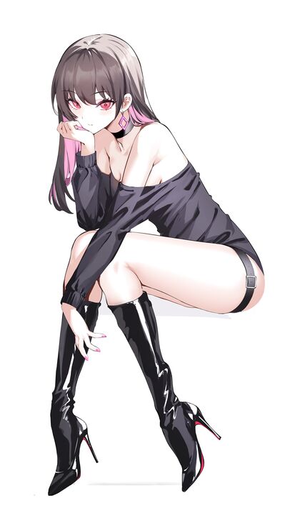 Holy Fuck! Long Leggs Get Tight & Wet in This Hentai XXX Pic!