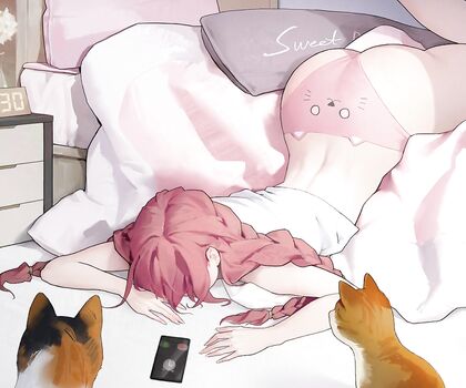 Wake up wetter than pussy juice after hittin da sack all night – HENTAI XXX PIC!